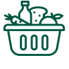 icon food basket
