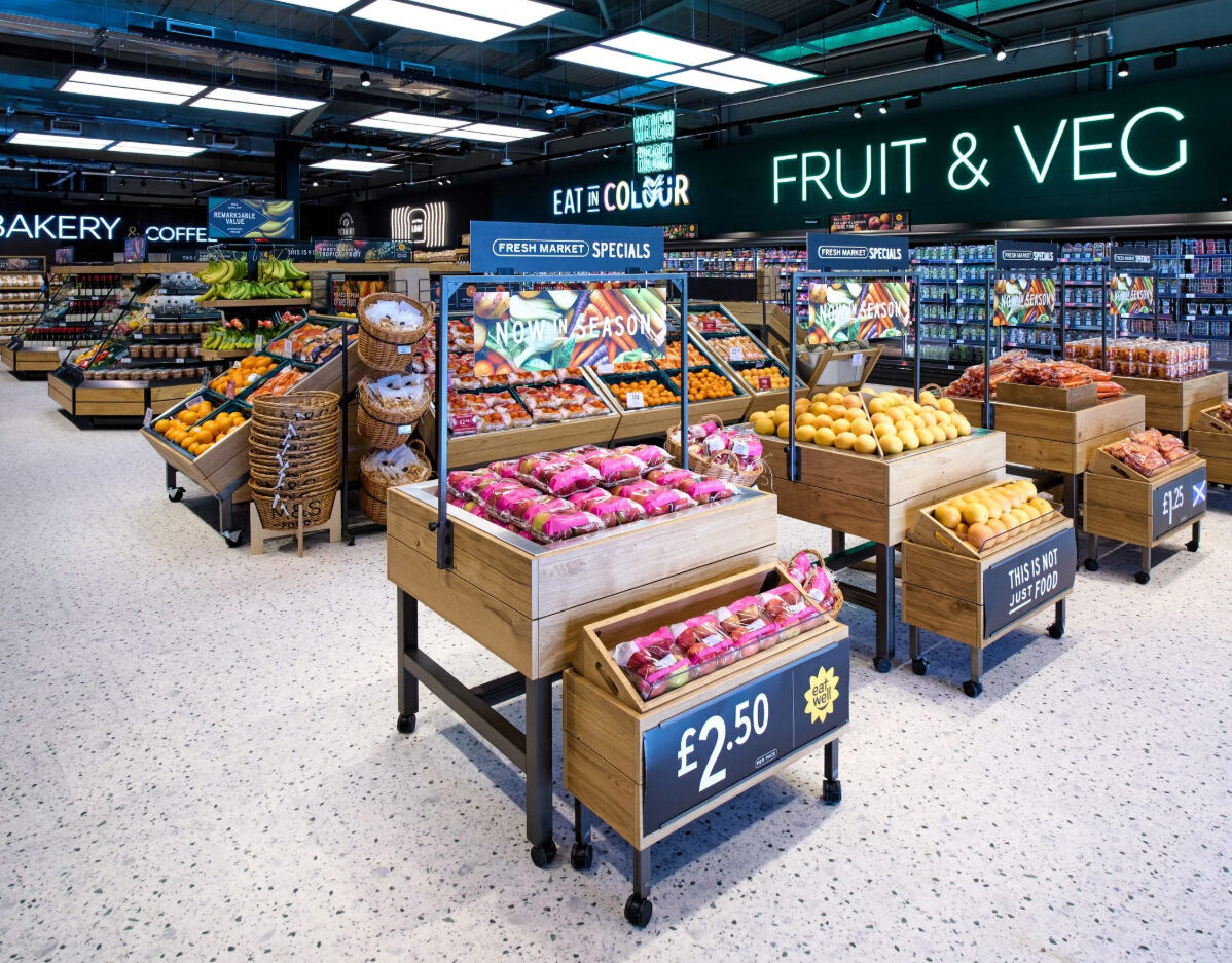 M and S food hall